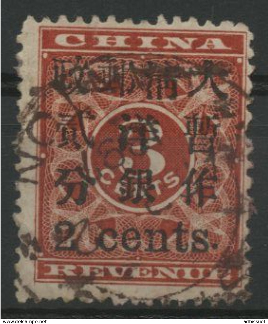 N° 30 COTE 350 € 2ct Sur 3ct Rouge, Surcharge Au Type I (dentelure Irrégulière) - Used Stamps