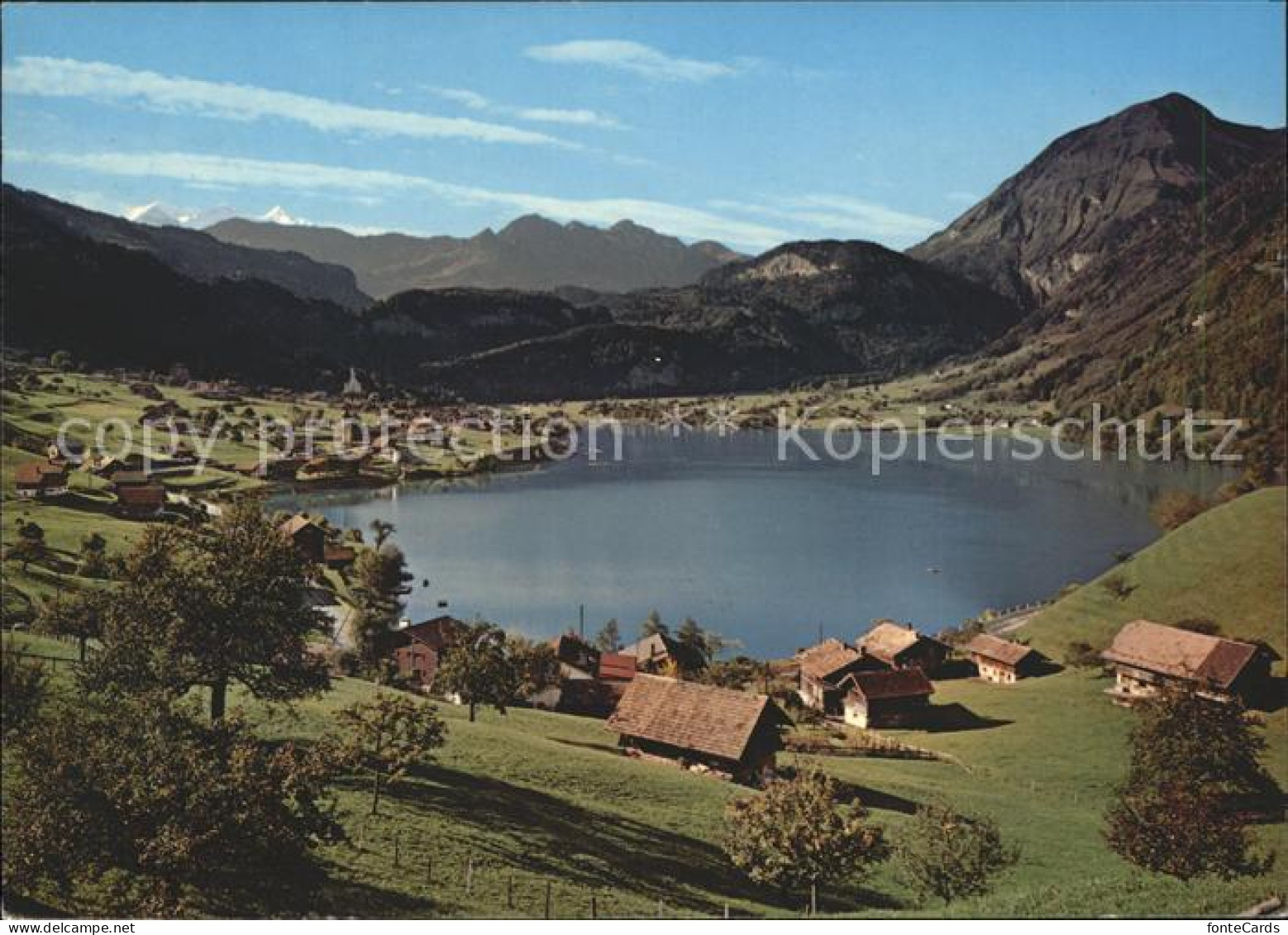 11875267 Lungern Am See Mit Wetter Und Wilerhorn Lungern - Autres & Non Classés