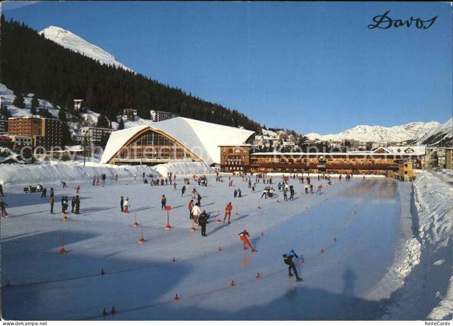 11875207 Davos GR Eissporthalle Und Natureisbahn Davos Platz - Sonstige & Ohne Zuordnung