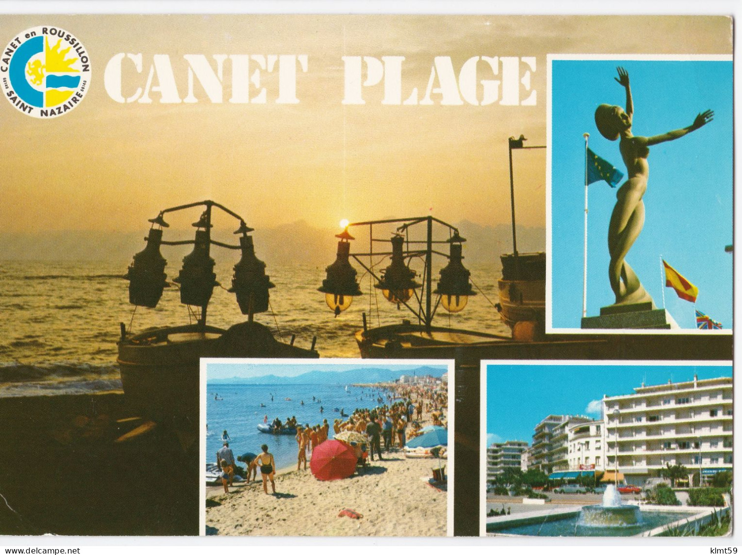 Canet-plage - Souvenir De La Plage Radieuse - Canet Plage