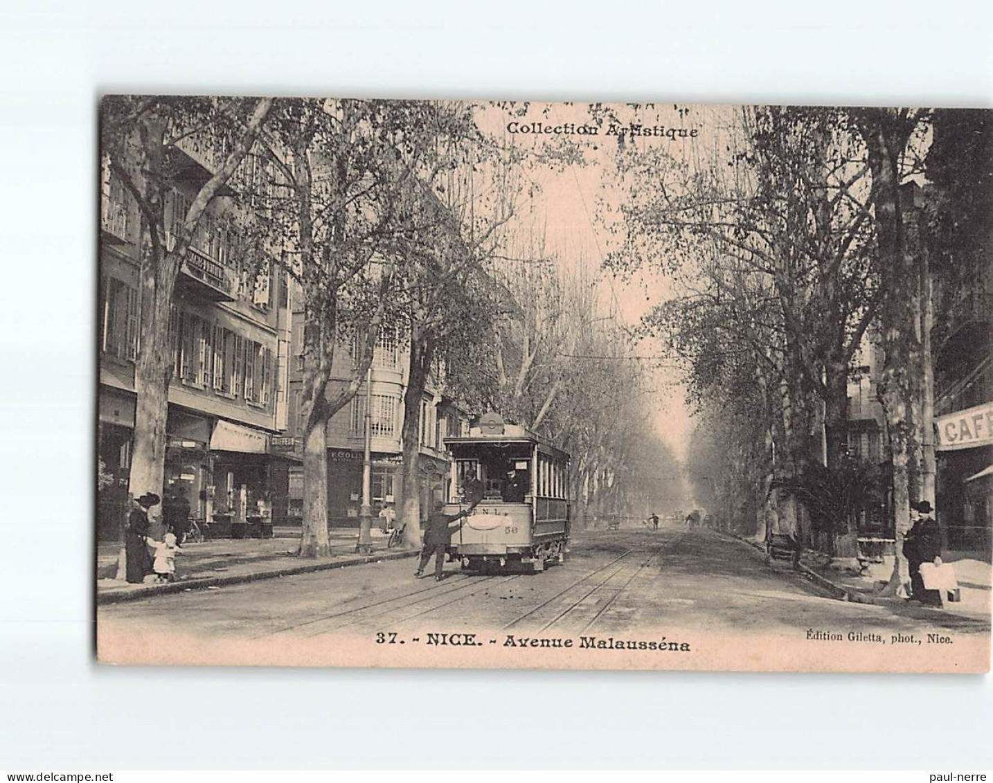 NICE : Avenue Malausséna - Très Bon état - Other & Unclassified