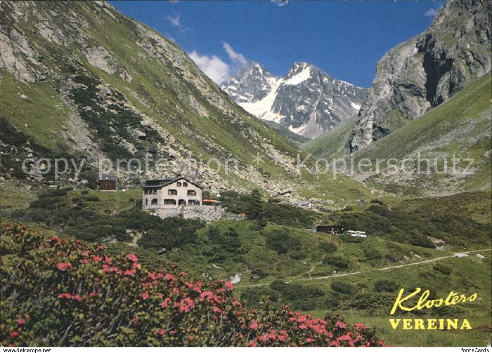 11871577 Klosters GR Berghaus Vereina Vernelatal Verstanklahorn Klosters - Sonstige & Ohne Zuordnung