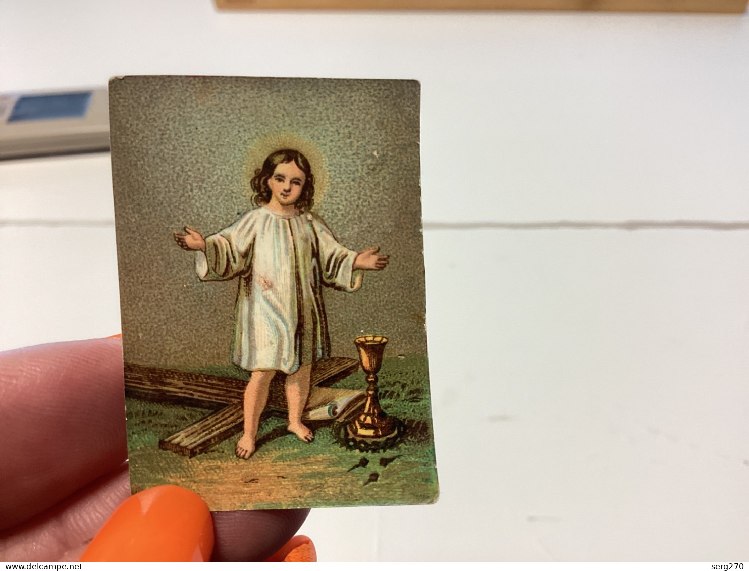 Image Pieuse Religieuse 1900 Petite Image, Religieuse, Enfants - Devotion Images