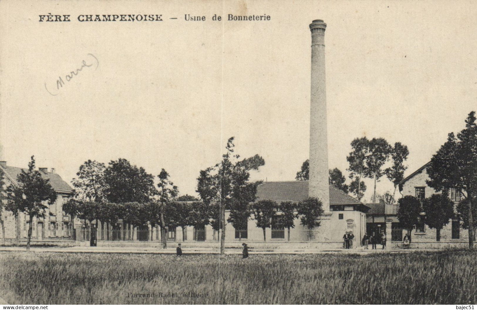 Fère Champenoise - Usine De Bonneterie - Fère-Champenoise