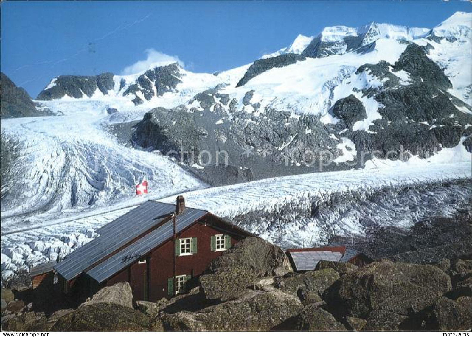 11870956 Bovalhuette Mit Piz Palue Und Persgletscher Bovalhuette - Sonstige & Ohne Zuordnung