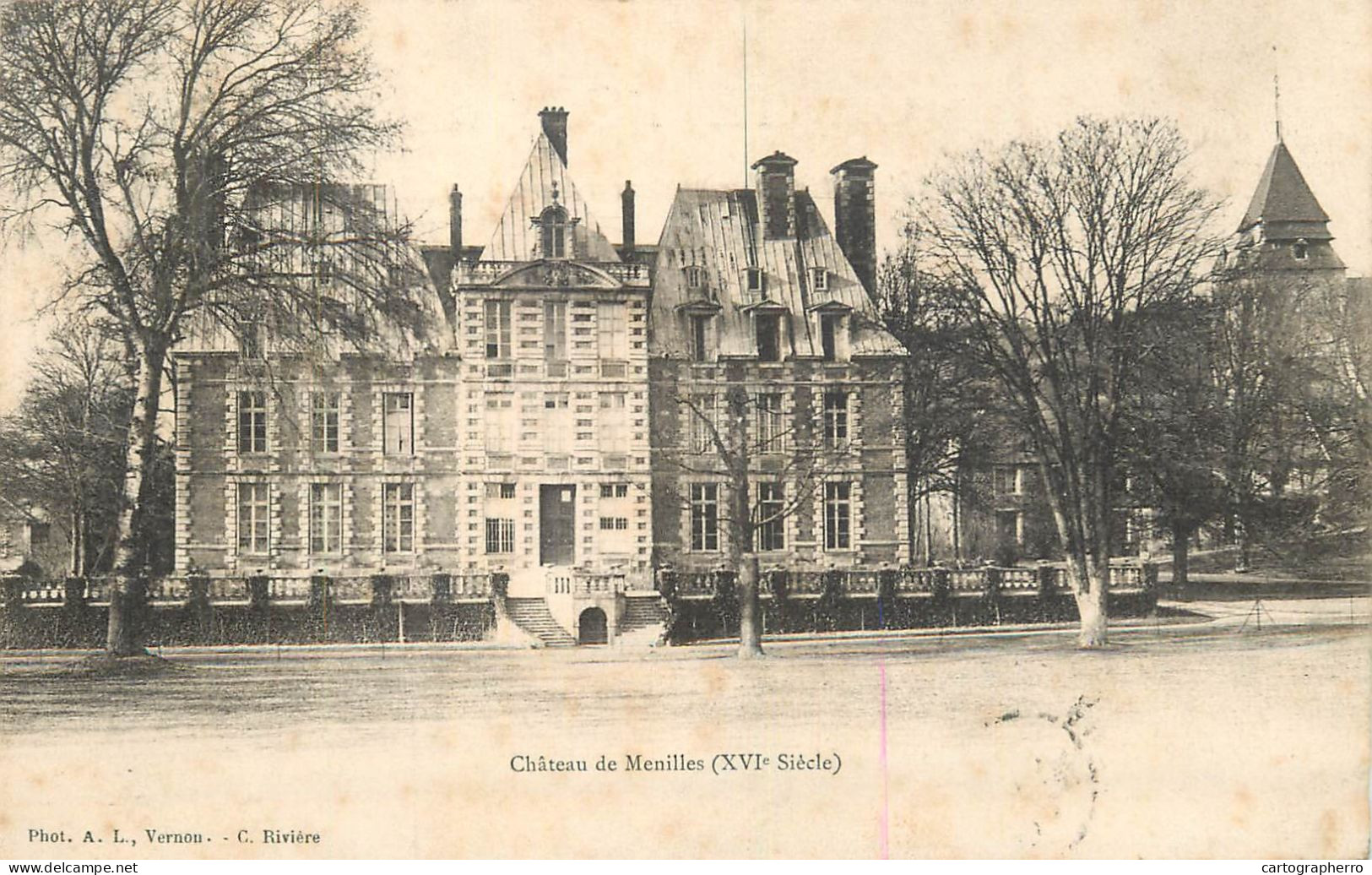 Chateau De Menilles 1902 - Other & Unclassified