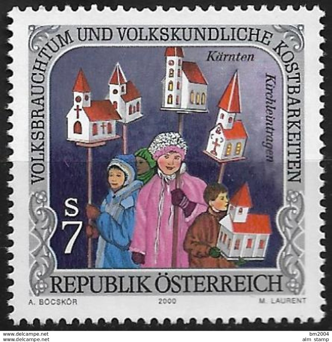 2000 Austria Mi. 2302 **MNH    Volksbrauchtum Und Volkskundliche Kostbarkeiten - Unused Stamps