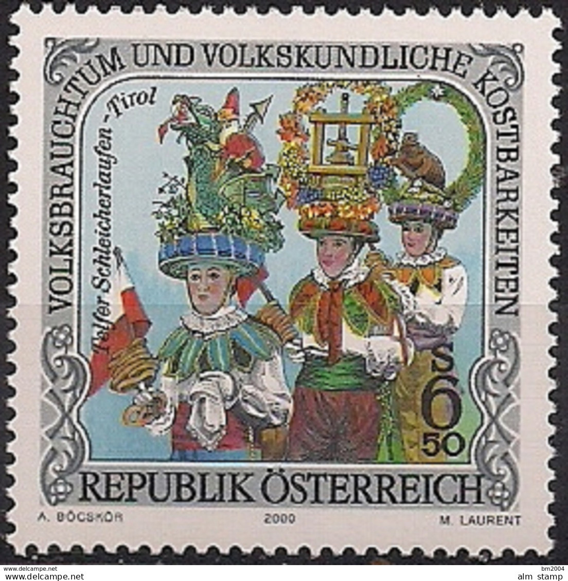 2000 Austria Mi. 2304 **MNH  Schleicherlaufen In Telfs - Nuevos