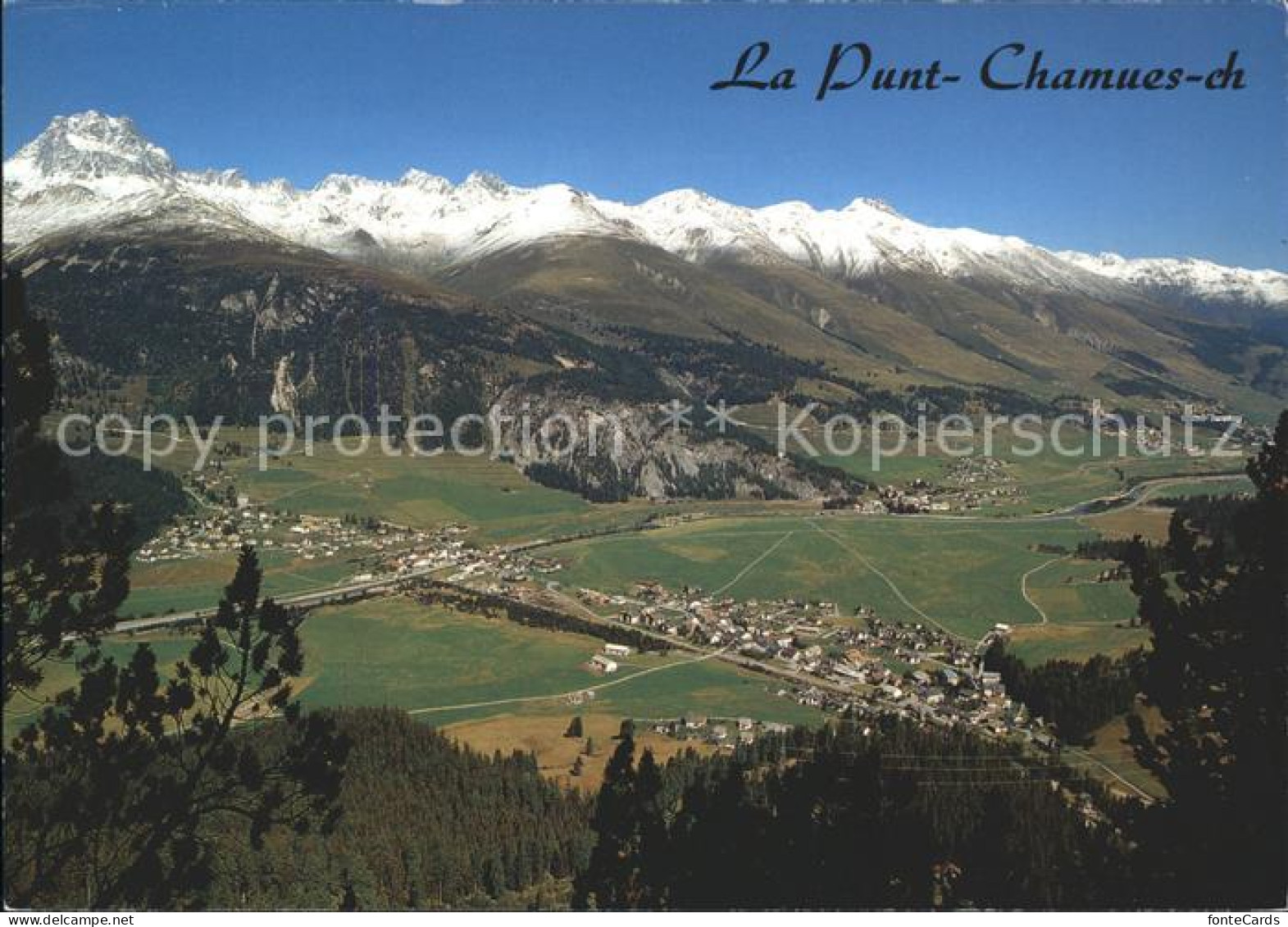 11870777 La Punt-Chamues-ch Mit Madulan Zuoz Und Piz Kesch La Punt-Chamues-ch - Sonstige & Ohne Zuordnung
