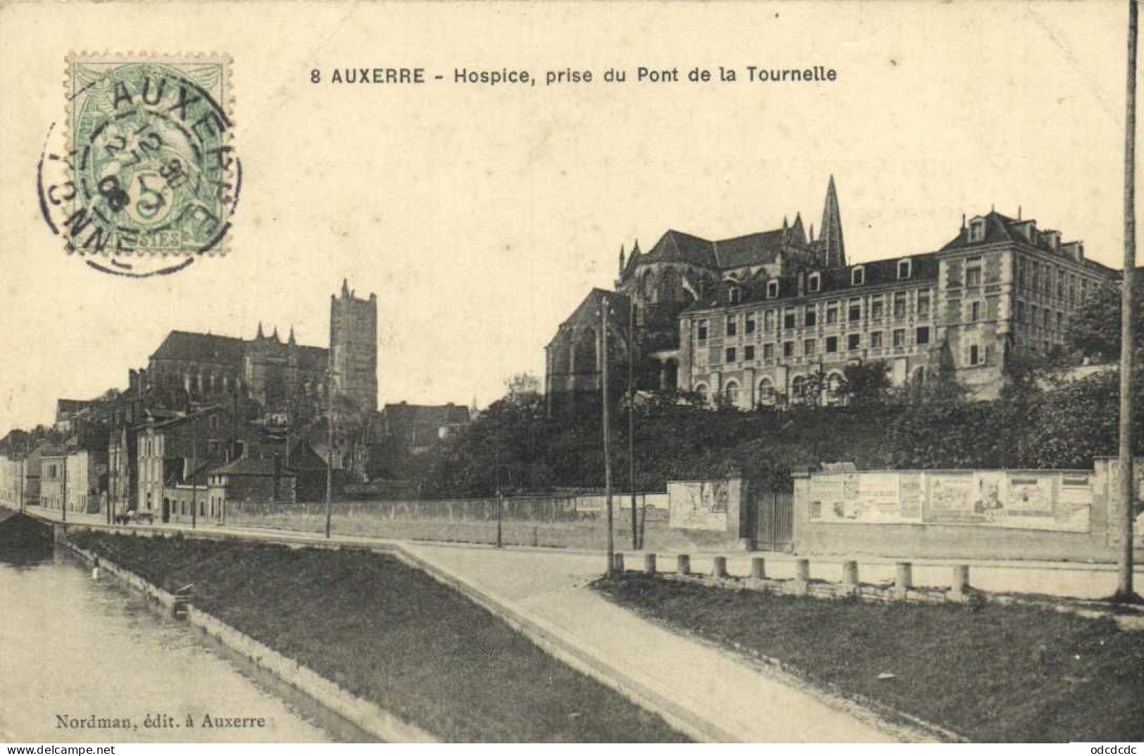 AUXERRE  Hospice ,prise Du Pont De La Tournelle RV - Auxerre