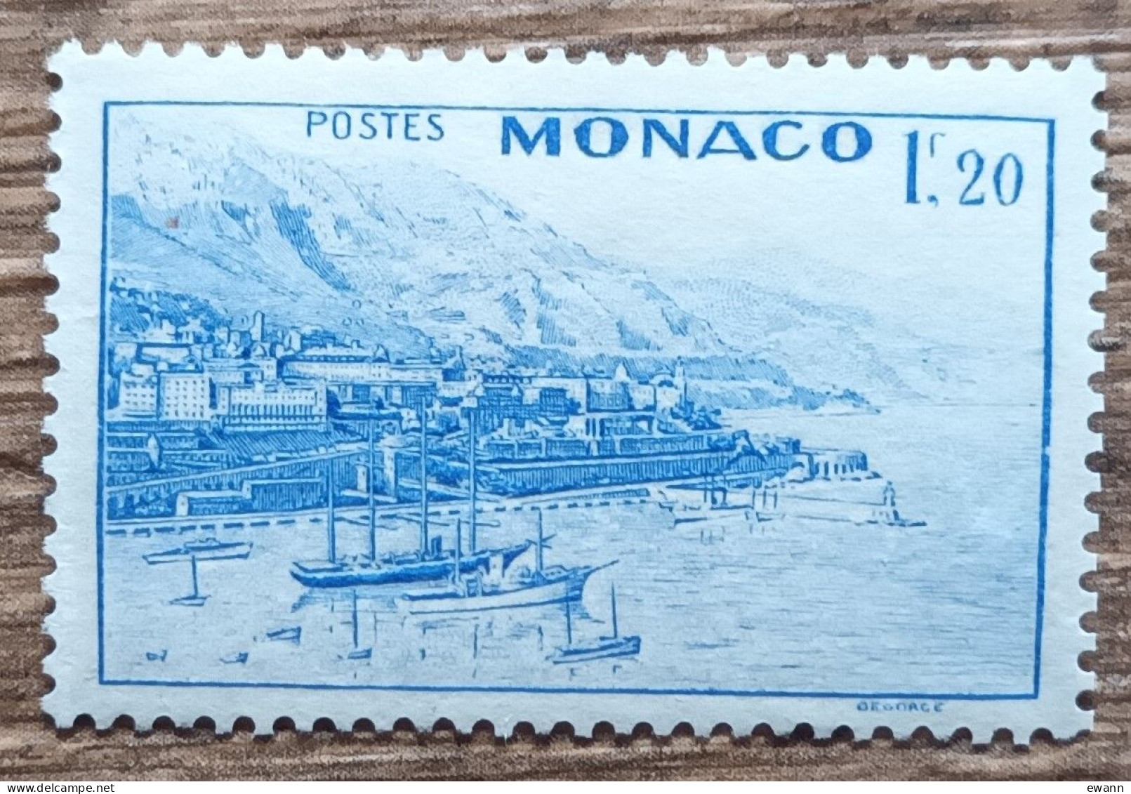 Monaco - YT N°275 - Vues De La Principauté - 1946 - Neuf - Unused Stamps