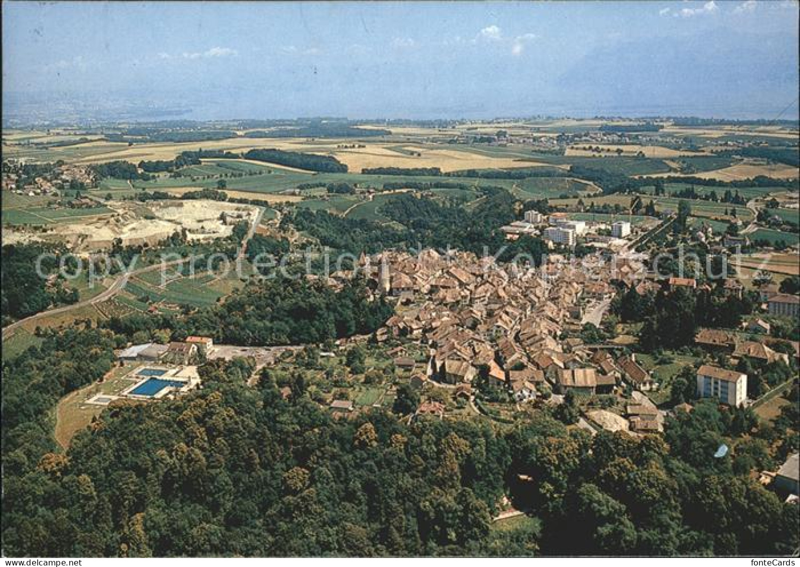 11870737 Aubonne VD Vue Aerienne Aubonne - Sonstige & Ohne Zuordnung