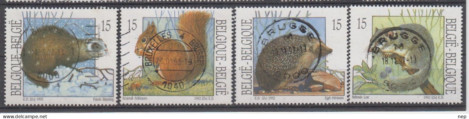 BELGIË - OPB - 1992 - Nr 2477/80 - Gest/Obl/Us - Used Stamps