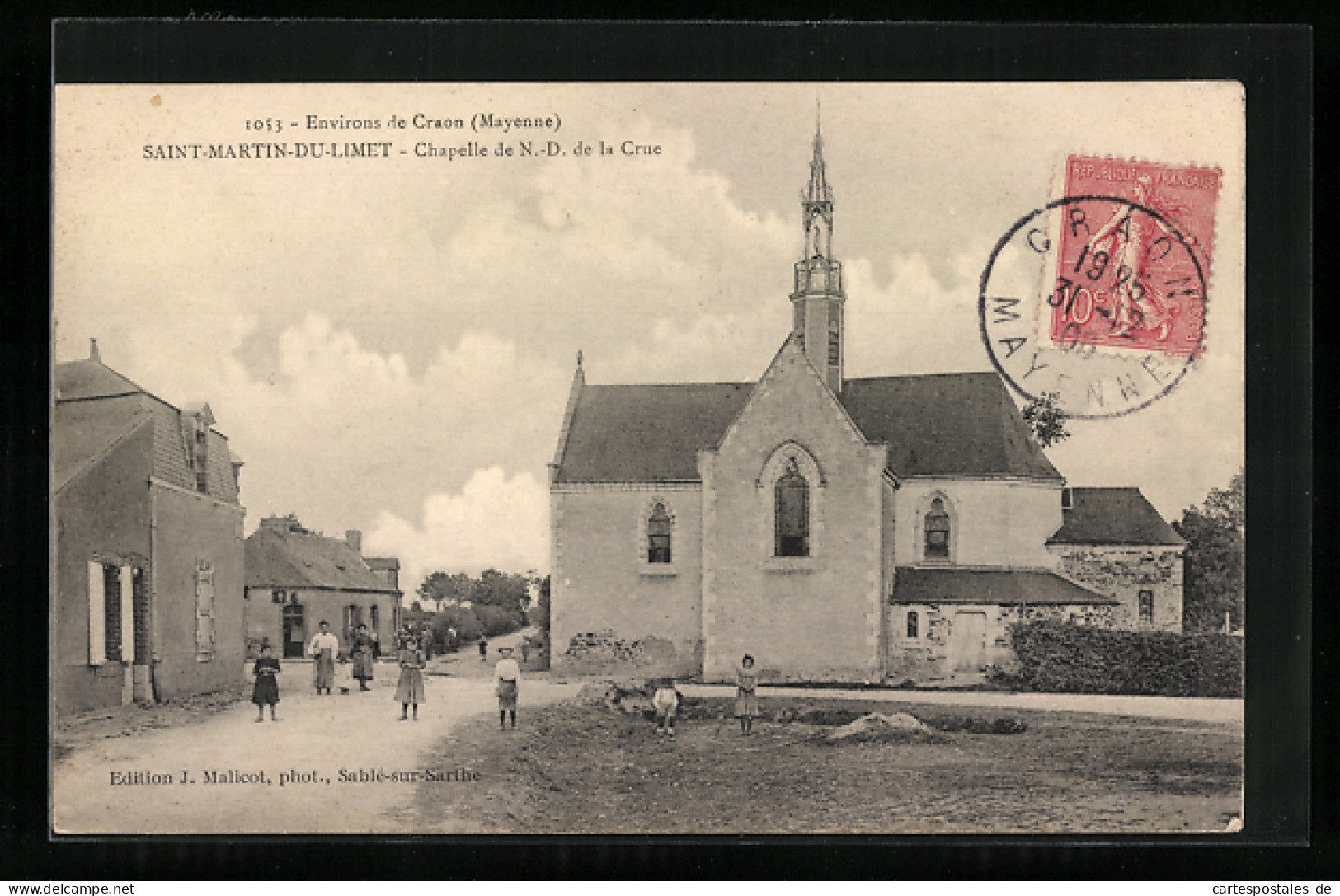 CPA Saint-Martin-du-Limet, Chapelle De N.-D. De La Crue  - Autres & Non Classés