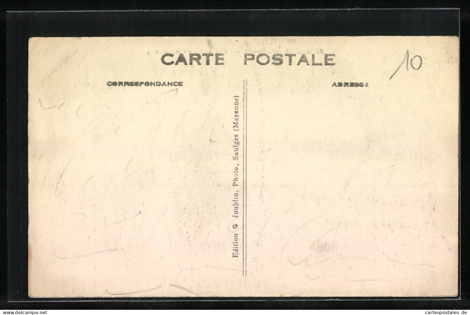 CPA Saulges, Vue Generale Du Bourg  - Other & Unclassified