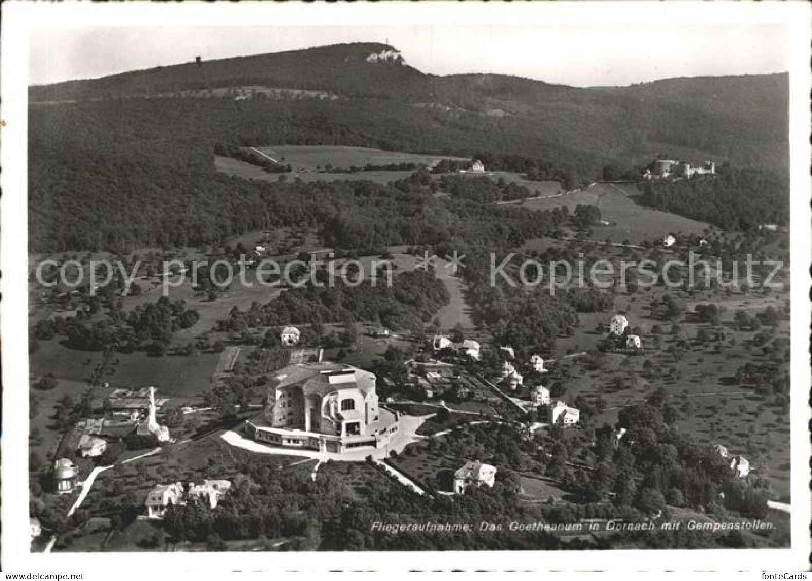 11867996 Dornach SO Goetheanum Mit Gempenstollen Fliegeraufnahme Dornach - Other & Unclassified