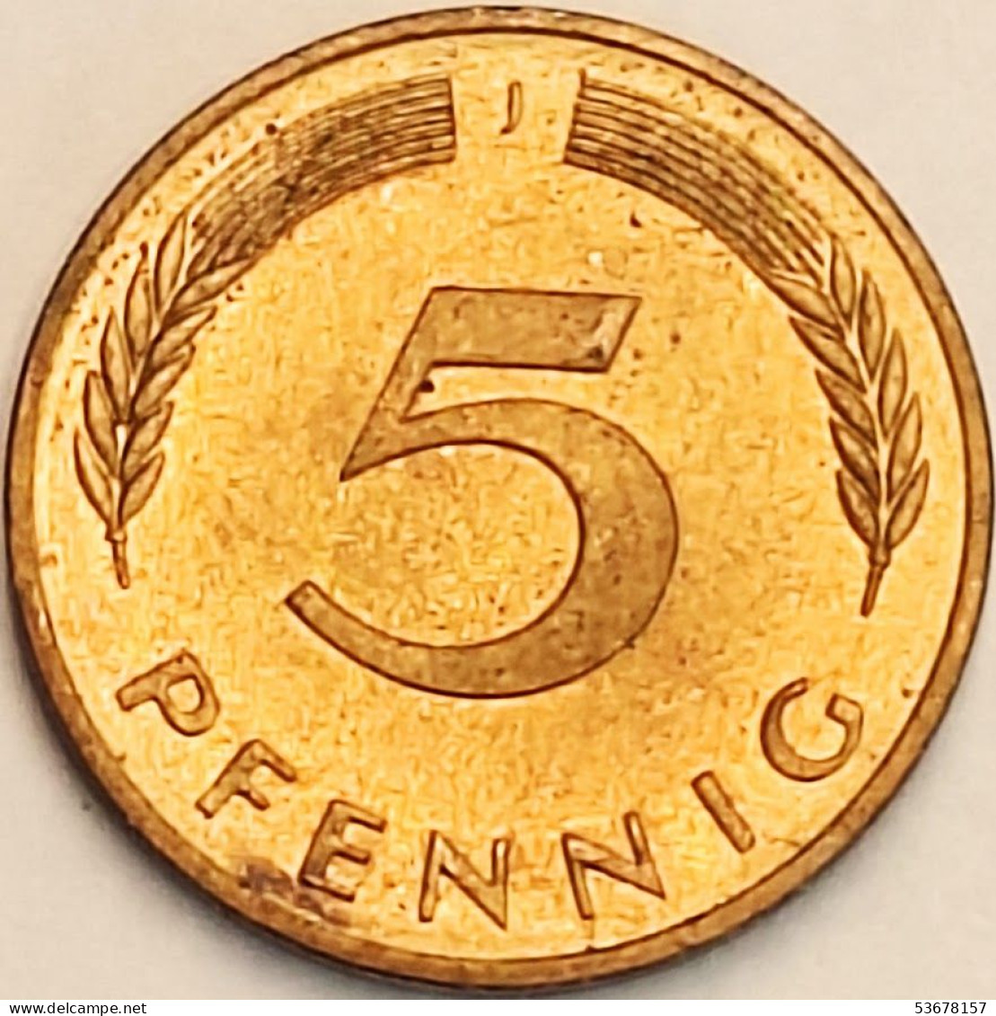 Germany Federal Republic - 5 Pfennig 1985 J, KM# 107 (#4607) - 5 Pfennig