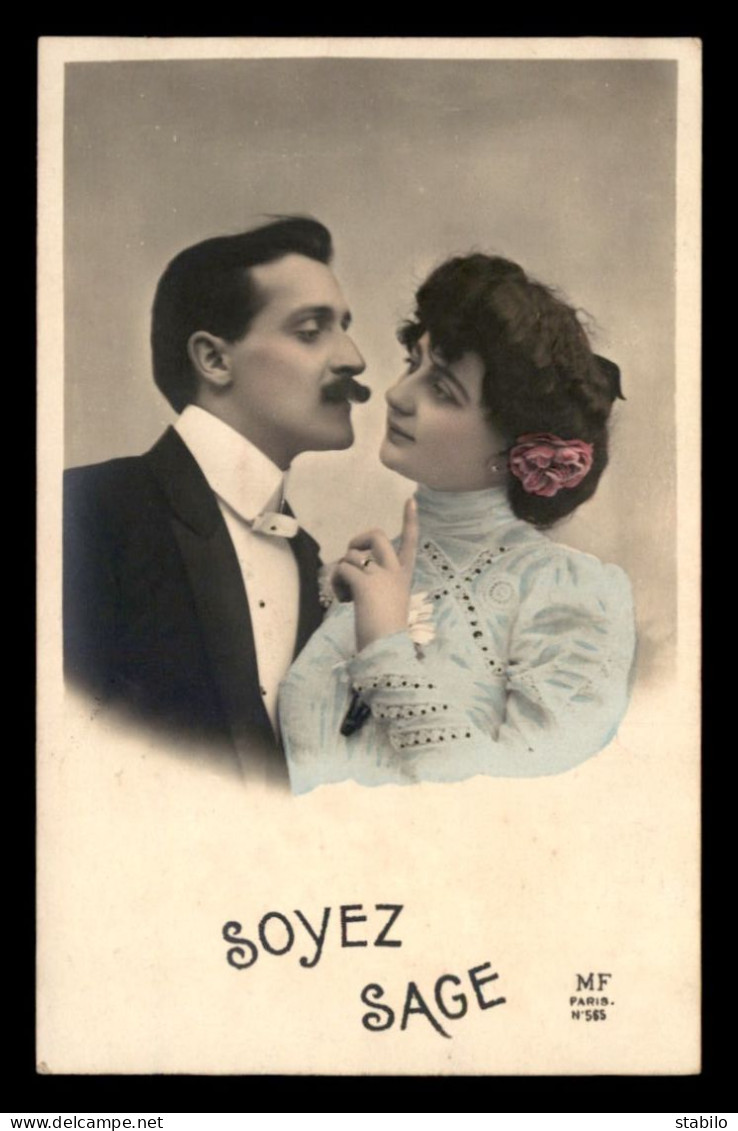 FANTAISIES - DEVINEZ MA PENSEE - COUPLE - SERIE DE 5 CARTES