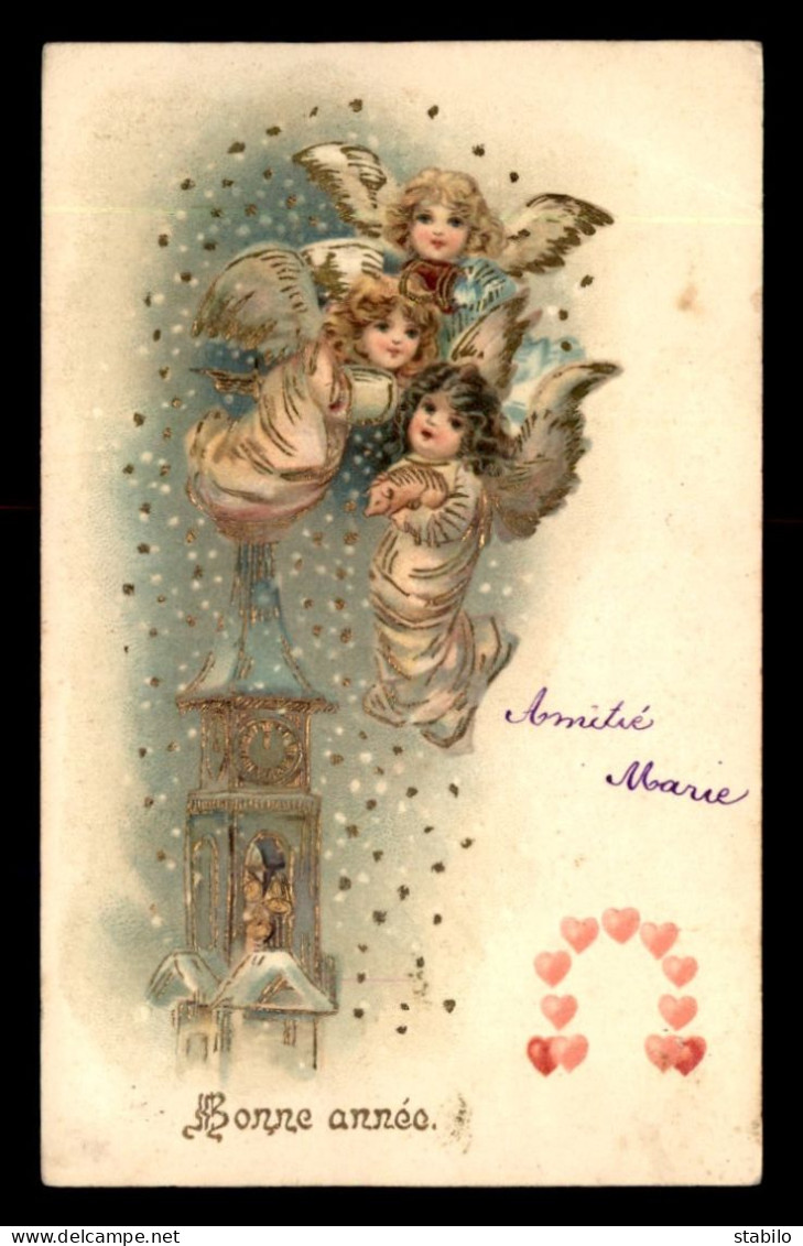 FANTAISIES - ANGES - CARTE GAUFREE - Anges
