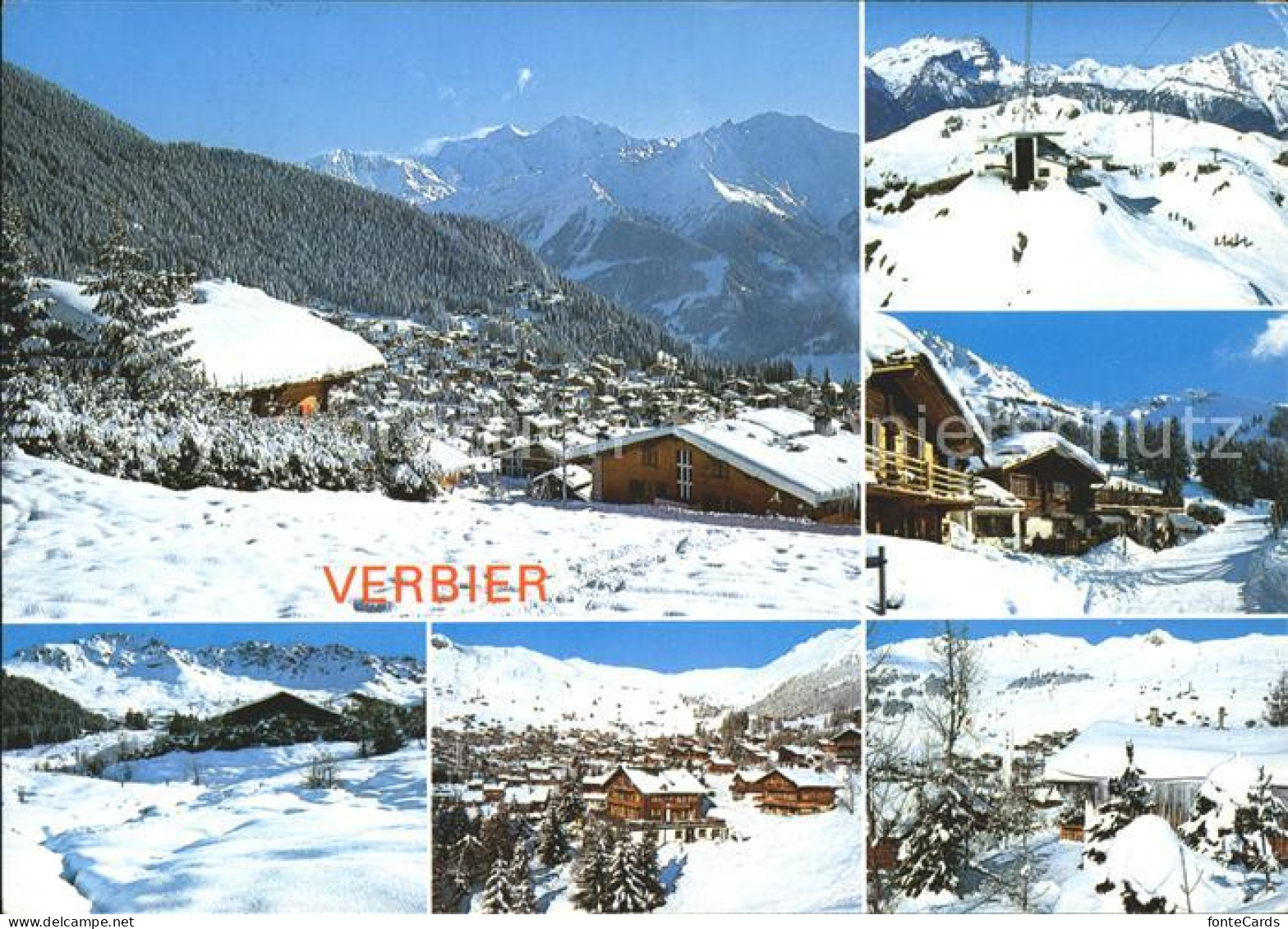 11867147 Verbier Ansichten Verbier - Other & Unclassified