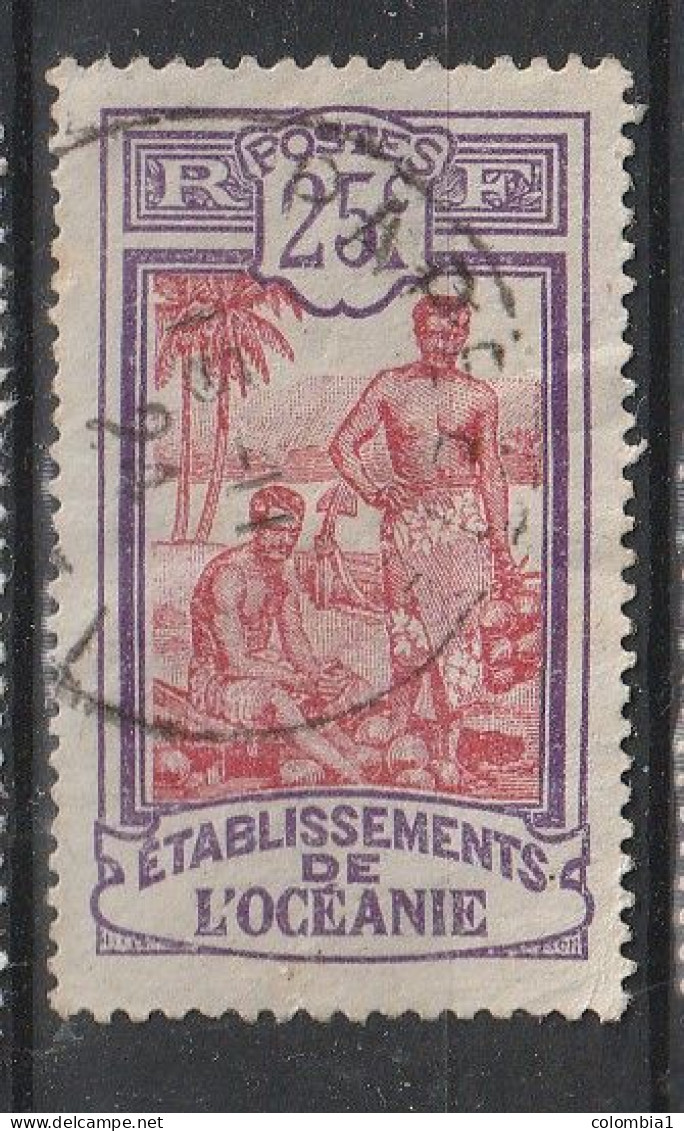 OCEANIE YT 51 Oblitéré PAPEETE - Used Stamps