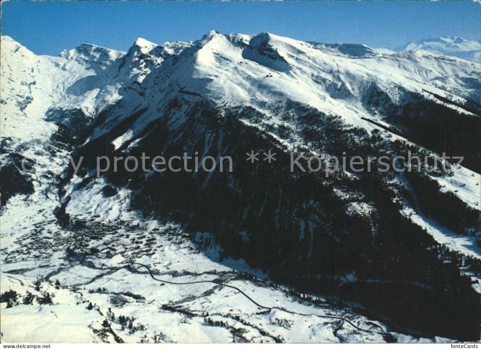 11867106 Leukerbad Mit Gitzifurgge Majinghorn  Torrenthorn Leukerbad - Sonstige & Ohne Zuordnung