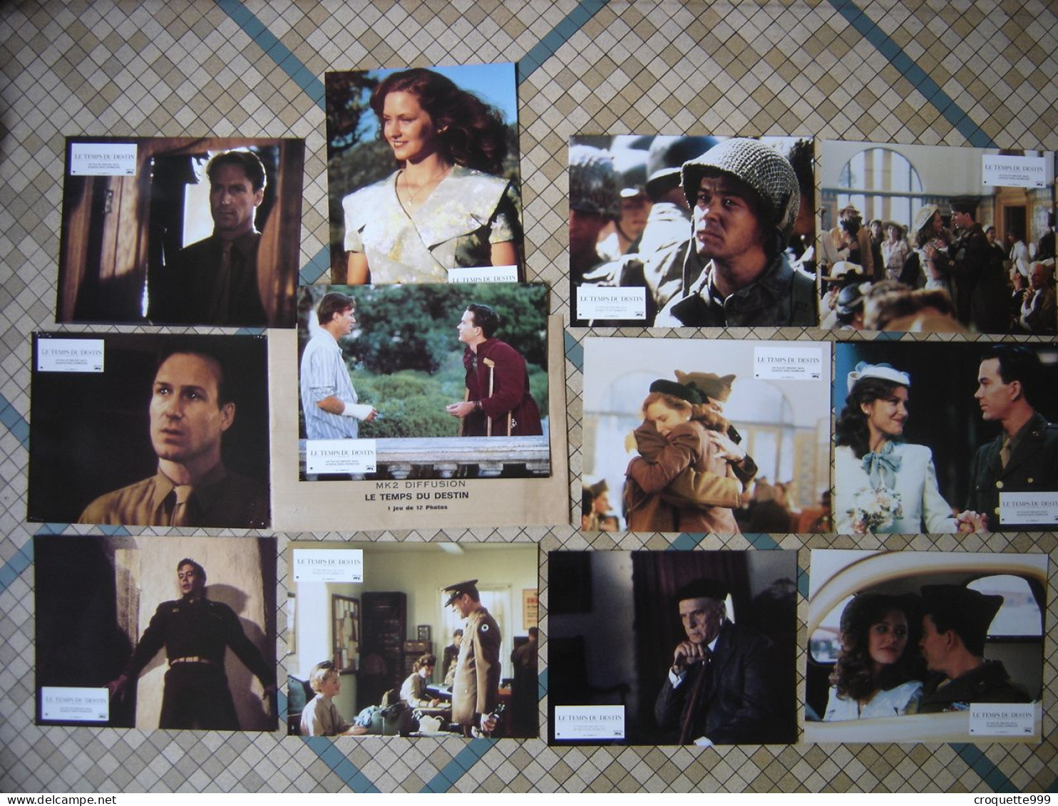 Jeu Photos D'Exploitation Lobby Cards LE TEMPS DU DESTIN Cinema Movie Nava Hurt - Photos