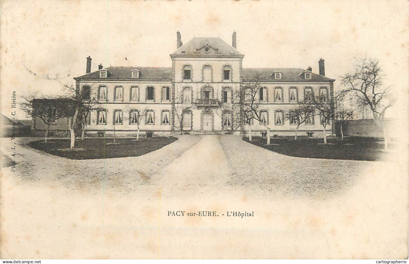 PACY-sur-EURE Hopital 1902 - Pacy-sur-Eure