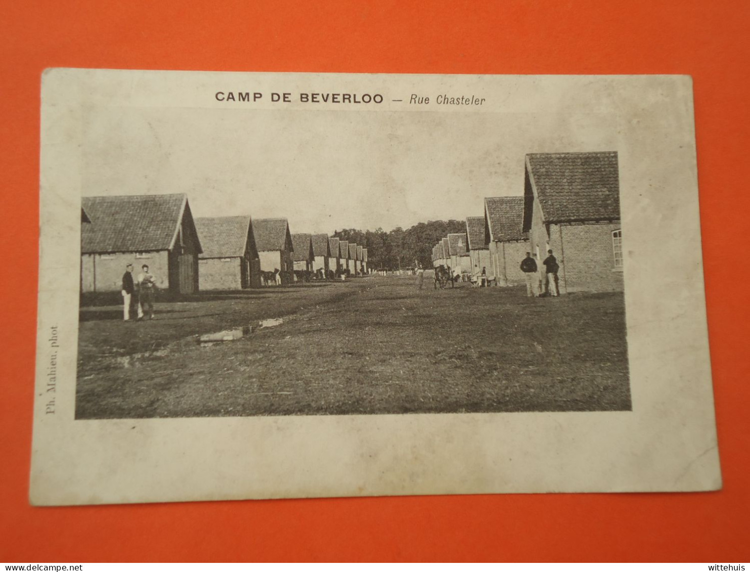 Leopoldsburg  Camp De Beverloo  -  Kamp Van Beverloo  Rue Chasteler    (2scans) - Leopoldsburg (Kamp Van Beverloo)