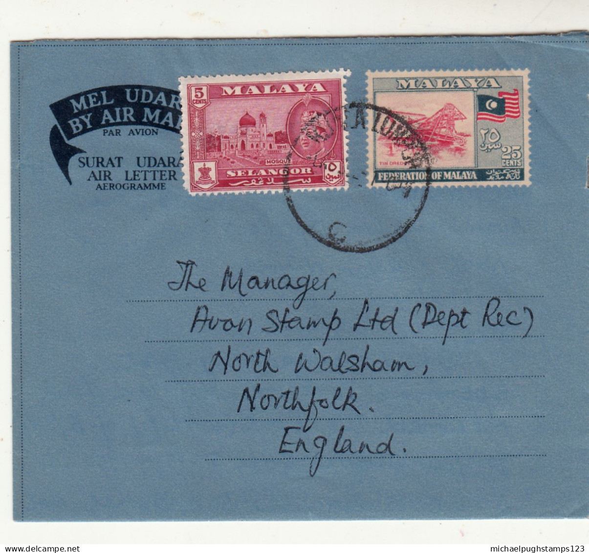 Malaya / Air Letters / Stationery - Autres & Non Classés