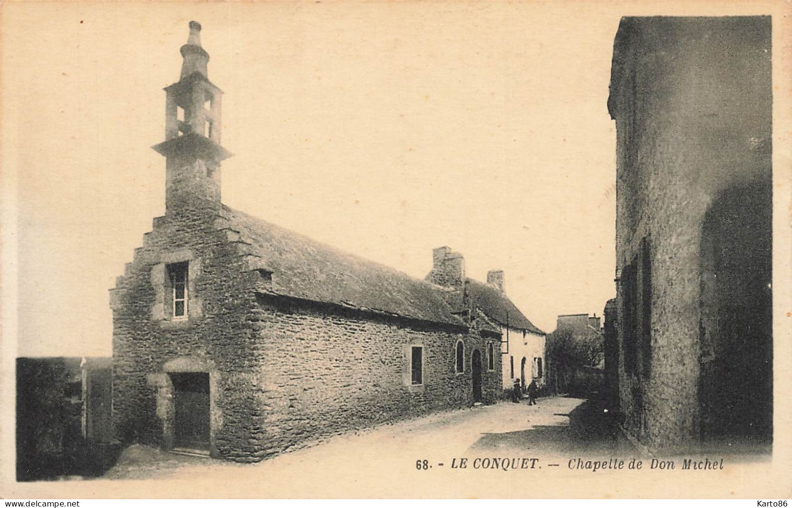 Le Conquet * Rue Et Chapelle De Don Michel - Le Conquet