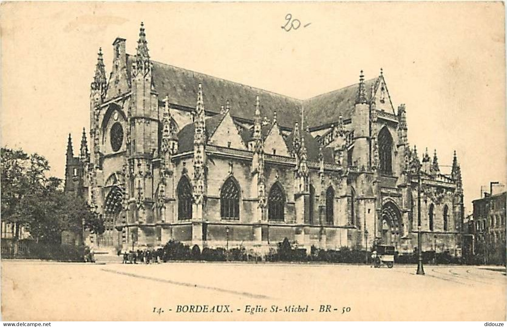 33 - Bordeaux - Eglise Saint Michel - Animée - CPA - Voir Scans Recto-Verso - Bordeaux