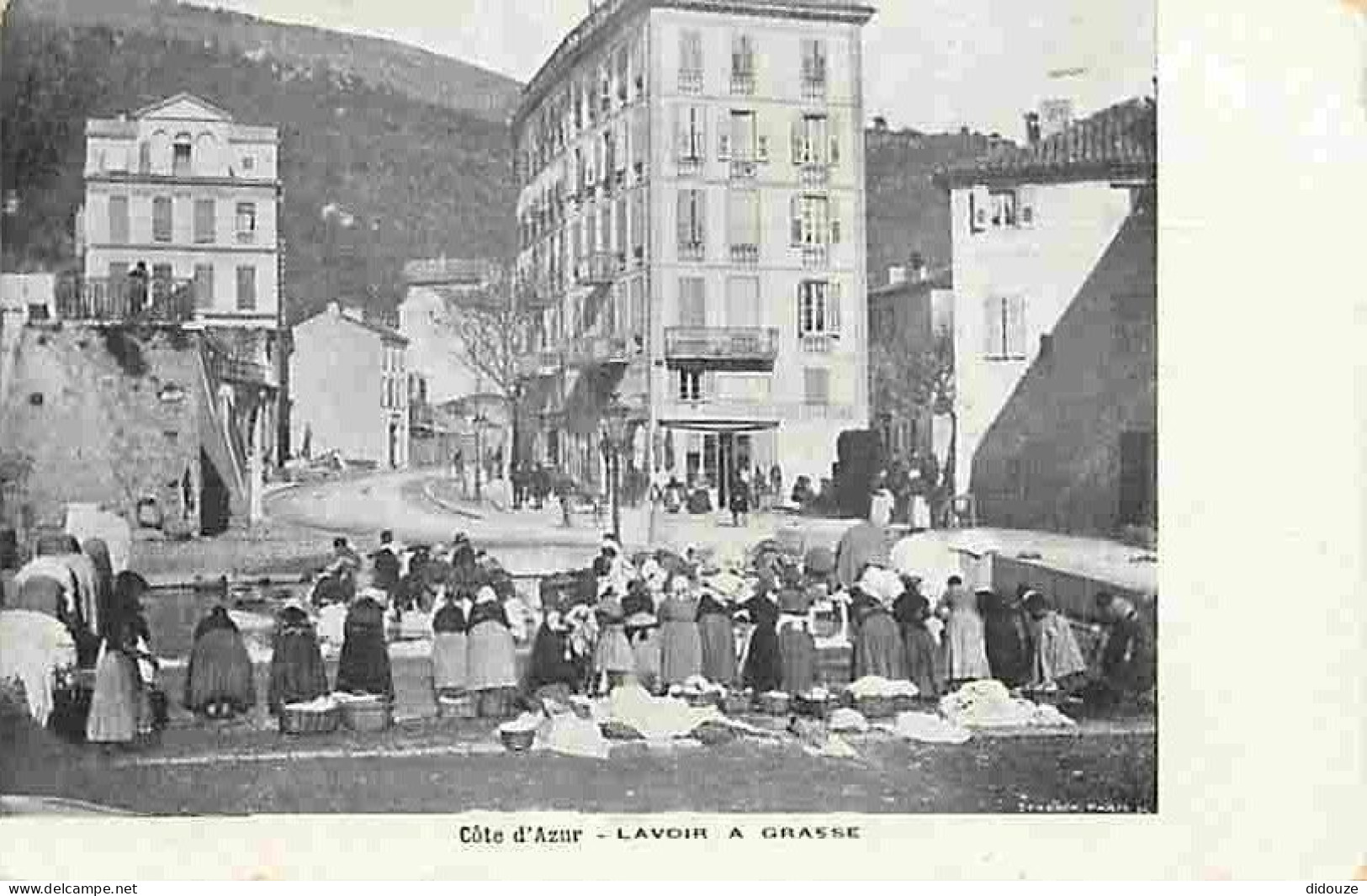 06 - Grasse - Lavoir à Grasse - Animée - CPA - Voir Scans Recto-Verso - Grasse