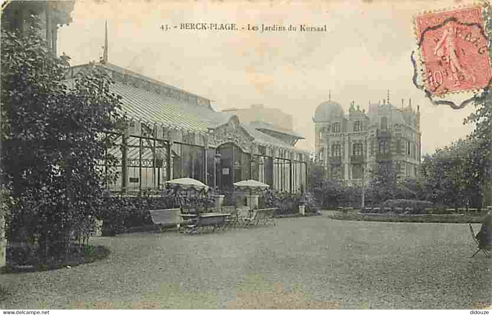 62 - Berck-Plage - Les Jardins Du Kursaal - Ecrite En 1916 - CPA - Voir Scans Recto-Verso - Berck