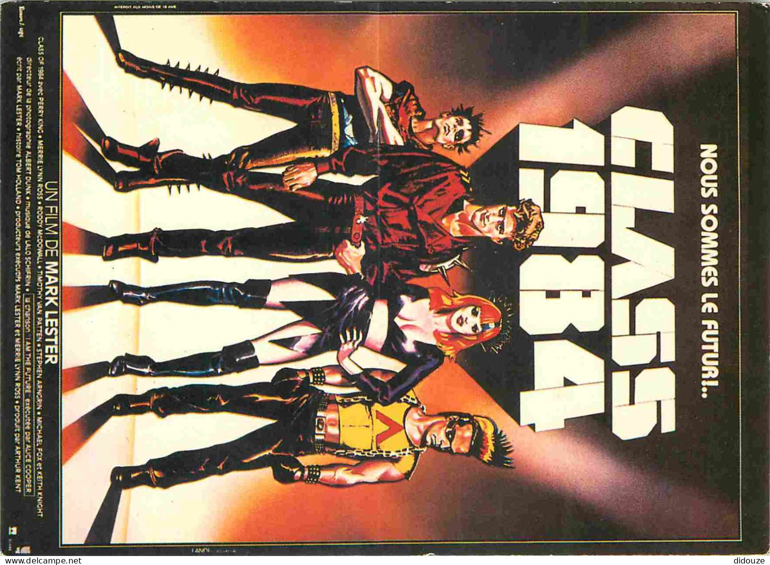 Cinema - Affiche De Film - Class 1984 - Perry King - Merrie Lynn Ross - CPM - Voir Scans Recto-Verso - Posters Op Kaarten