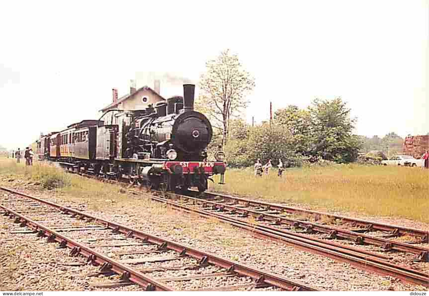 Trains - Musée Des Transports De La Vallée Du Sausseron - Gare De Valmondois - Locomotive Est 30 476 - Carte Neuve - CPM - Treni