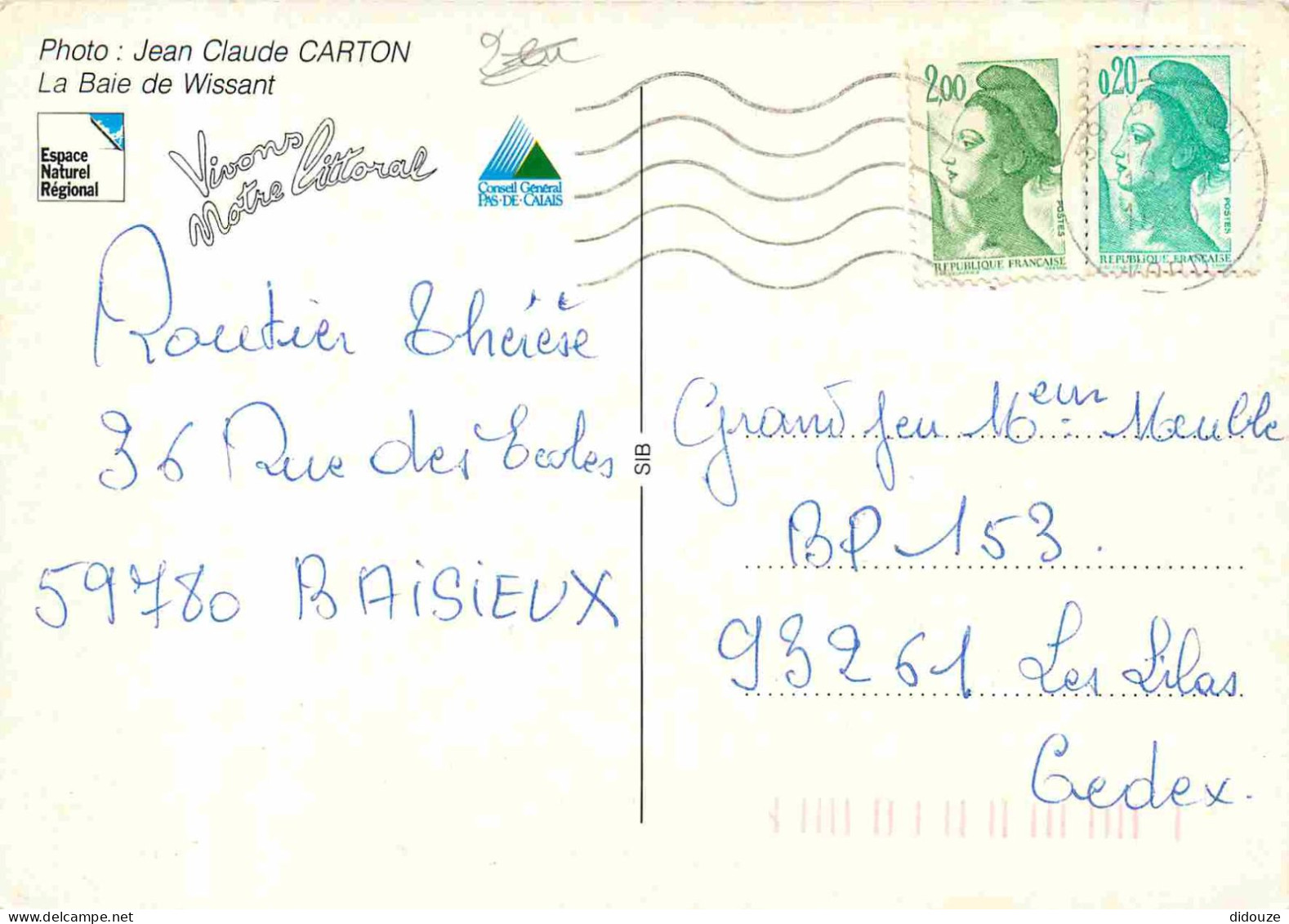 62 - Les Deux Caps - La Baie De Wissant - CPM - Voir Scans Recto-Verso - Other & Unclassified