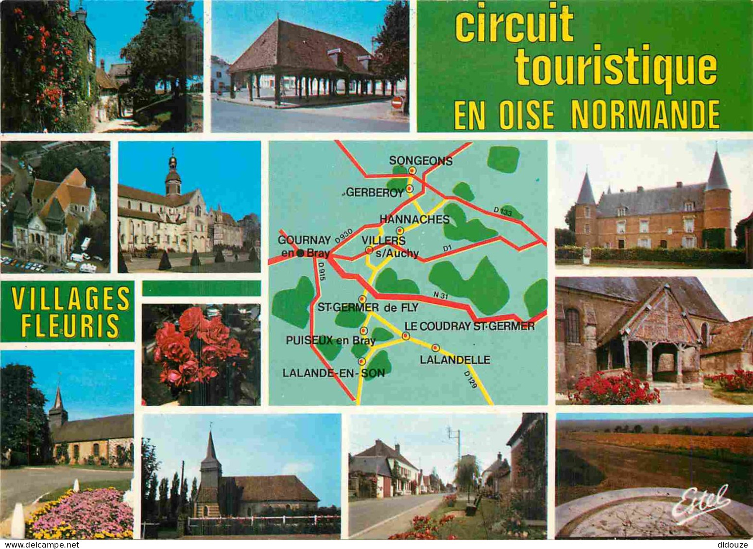 60 - Oise - En Oise Normande - Multivues - Carte Géographique - CPM - Voir Scans Recto-Verso - Autres & Non Classés