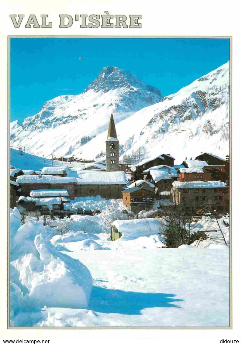 73 - Val D'Isère - Vue Partielle De La Station - L'Eglise - Hiver - Neige - CPM - Voir Scans Recto-Verso - Val D'Isere