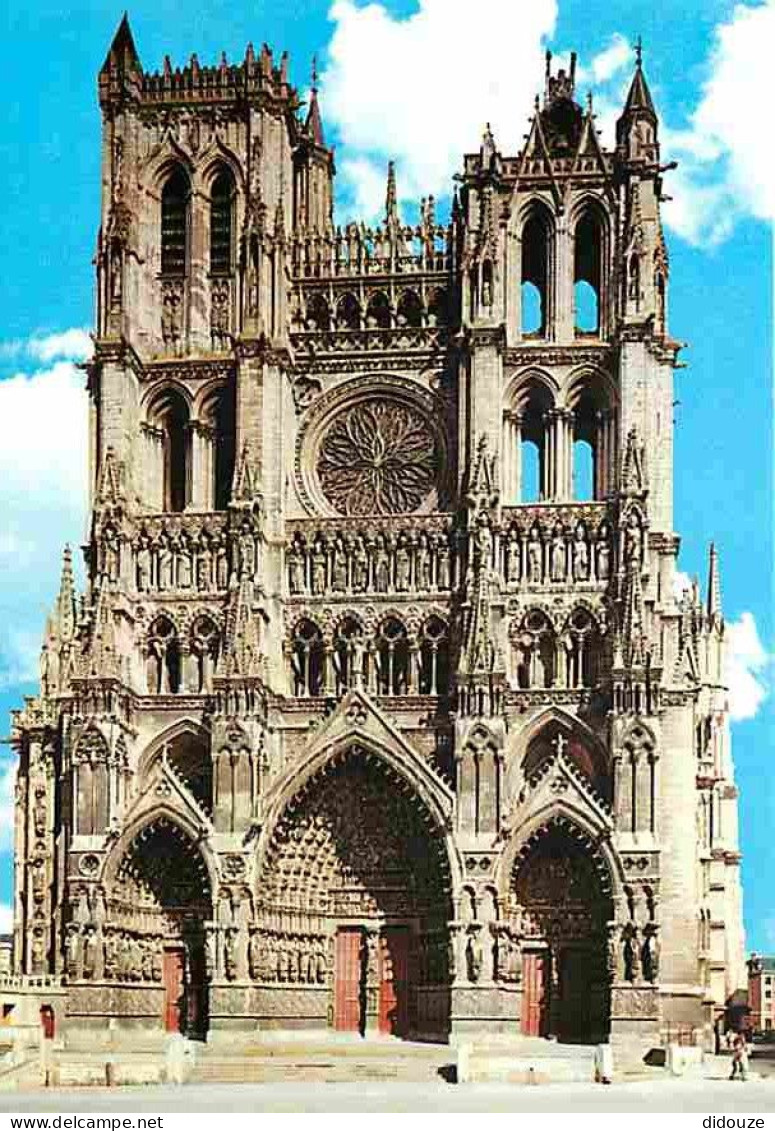 80 - Amiens - La Cathédrale Notre Dame - Façade Ouest - Carte Neuve - CPM - Voir Scans Recto-Verso - Amiens