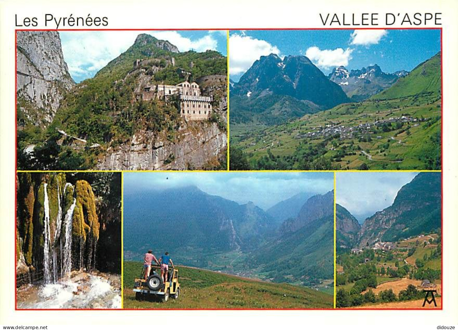 65 - Hautes Pyrénées - Vallée D'Aspe - Multivues - CPM - Voir Scans Recto-Verso - Other & Unclassified