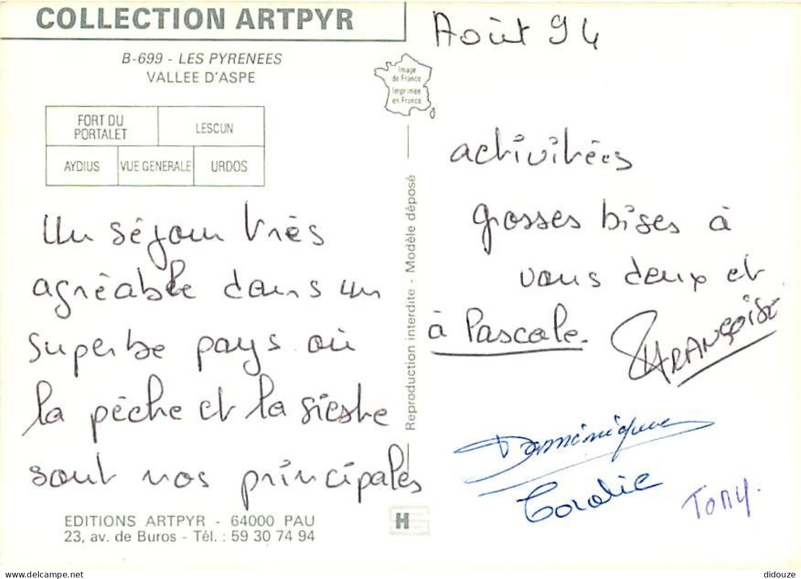 65 - Hautes Pyrénées - Vallée D'Aspe - Multivues - CPM - Voir Scans Recto-Verso - Other & Unclassified