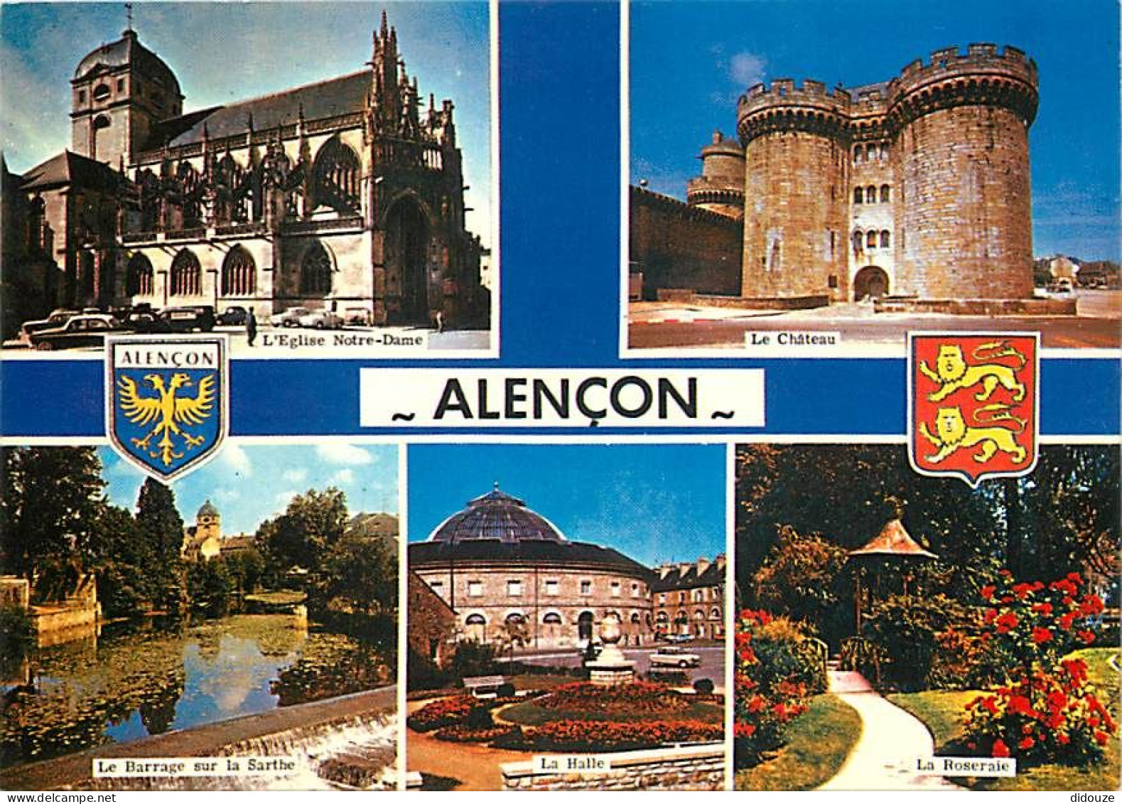 61 - Alençon - Multivues - Blasons - CPM - Voir Scans Recto-Verso - Alencon