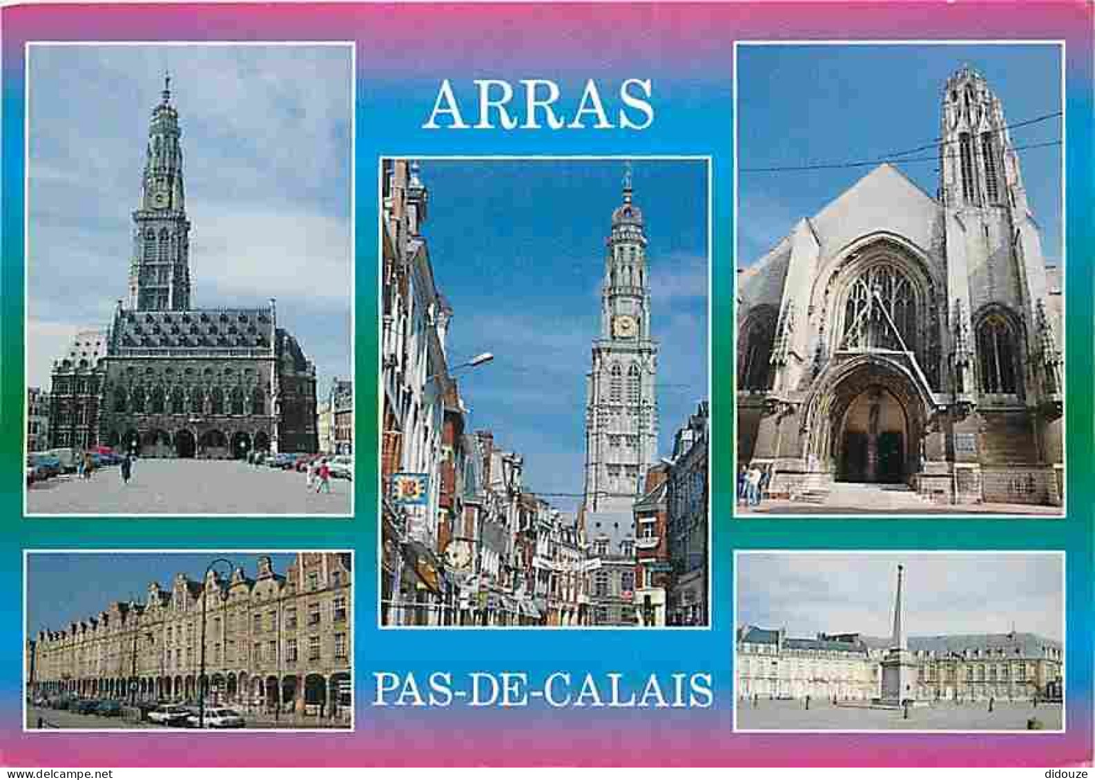 62 - Arras - Multivues - Automobiles - CPM - Voir Scans Recto-Verso - Arras