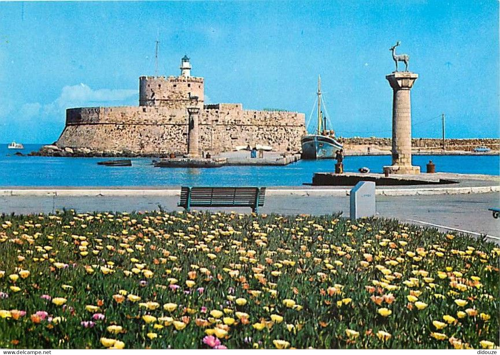 Grèce - Ile De Rhodes - Rodos - Rhodes - Le Port - Carte Neuve - CPM - Voir Scans Recto-Verso - Greece