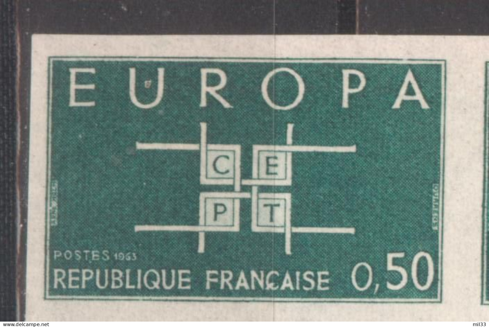 0,50 F Europa YT 1397 De 1963 Sans Trace Charnière - Unclassified