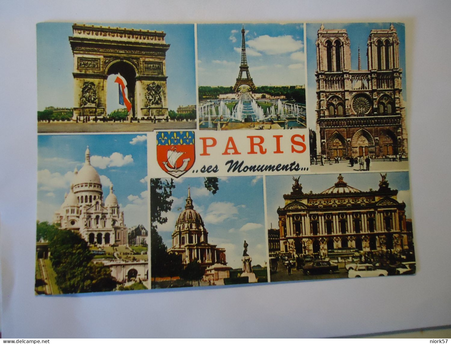 FRANCE   POSTCARDS PARIS   MONUMENTS PANORAMA - Sonstige & Ohne Zuordnung