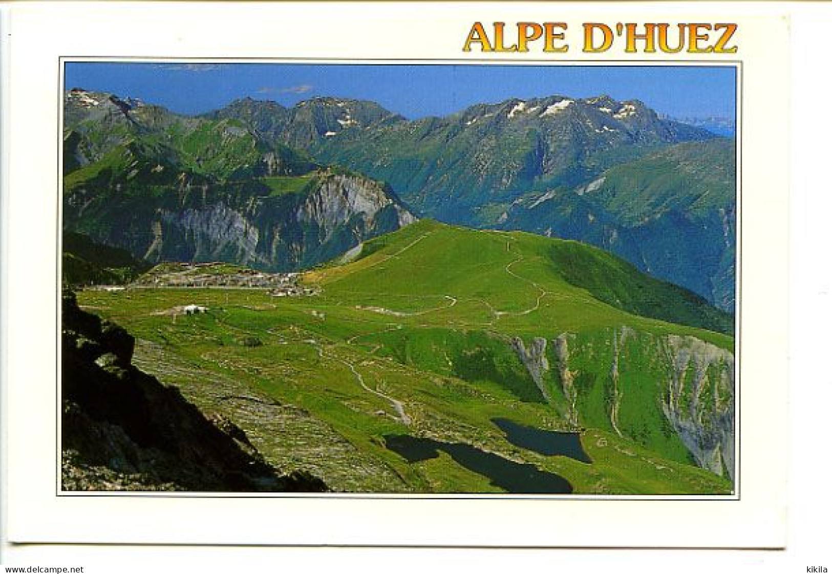 CPSM / CPM 10.5 X 15 Isère L'ALPE D'HUEZ Alt. 1860 - 3330m  (Oisans - Dauphiné - France)  Pierre Jacques - Foc - Autres & Non Classés