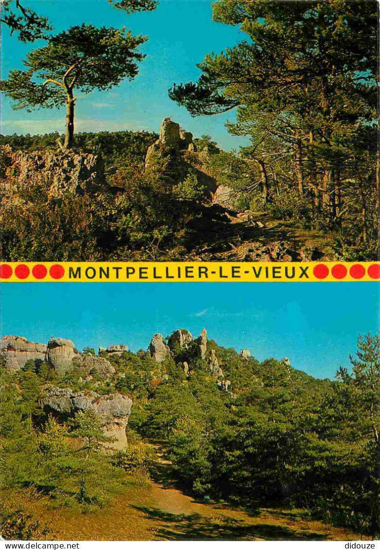 12 - Montpellier Le Vieux - Chaos Dolomitique - Multivues - CPM - Voir Scans Recto-Verso - Autres & Non Classés