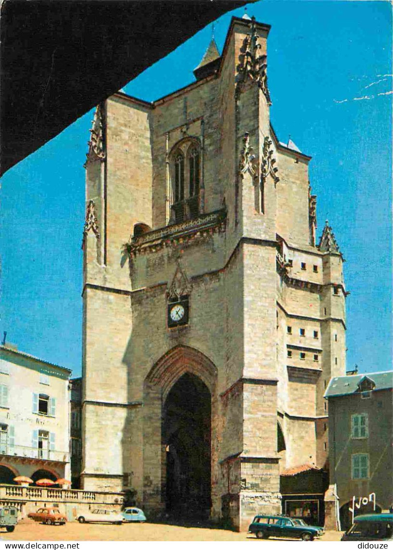 12 - Villefranche De Rouergue - Collégiale Notre Dame - Automobiles - CPM - Voir Scans Recto-Verso - Villefranche De Rouergue